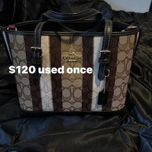 coach bag only used three times